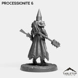 Tabletop Terrain Miniature Processionites - The Norse Procession