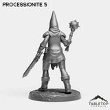 Tabletop Terrain Miniature Processionites - The Norse Procession