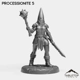 Tabletop Terrain Miniature Processionites - The Norse Procession
