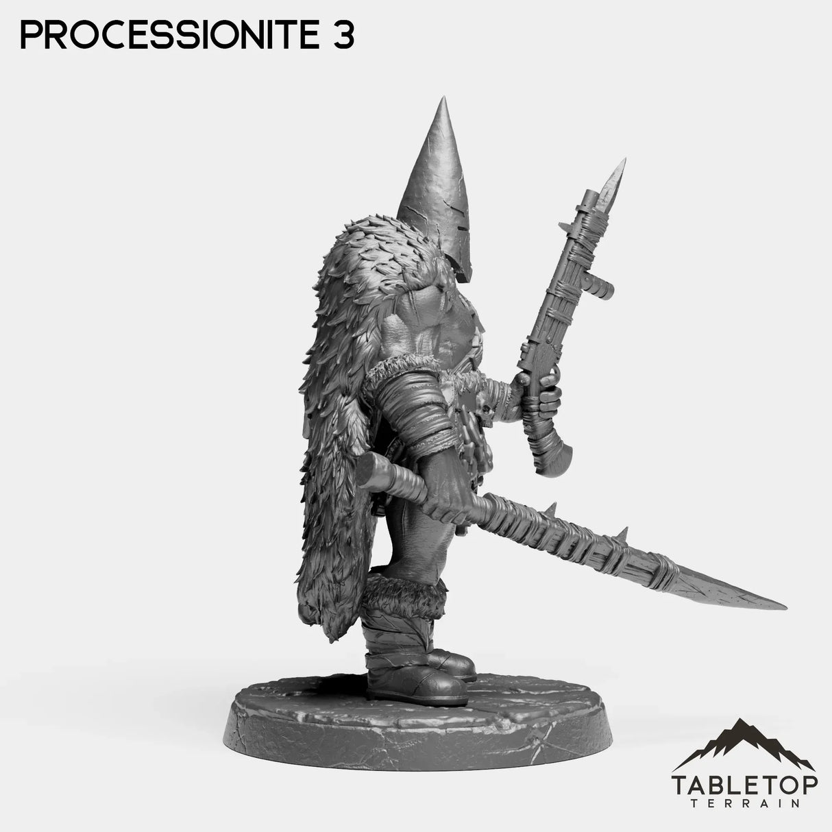 Tabletop Terrain Miniature Processionites - The Norse Procession