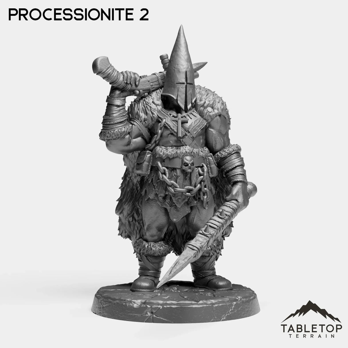Tabletop Terrain Miniature Processionites - The Norse Procession