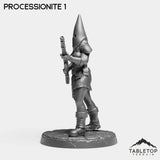 Tabletop Terrain Miniature Processionites - The Norse Procession