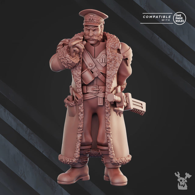 Tabletop Terrain Miniature Prosecutor Kustov