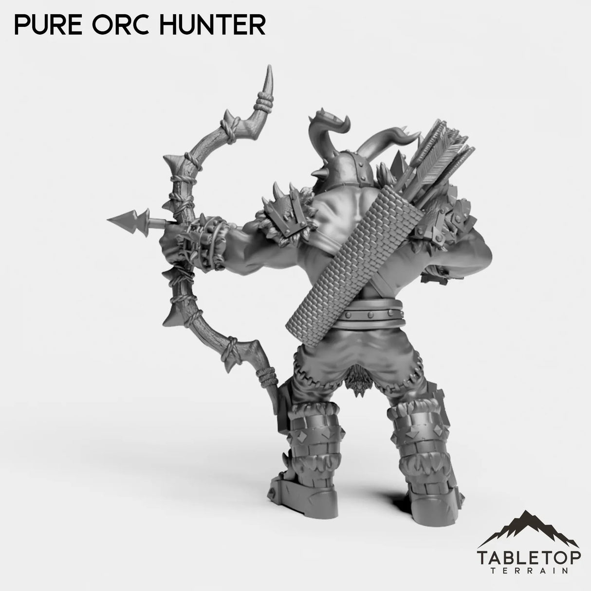 Tabletop Terrain Miniature Pure Orc Hunter