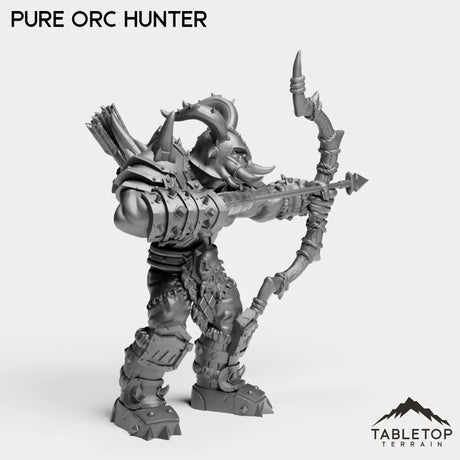 Tabletop Terrain Miniature Pure Orc Hunter