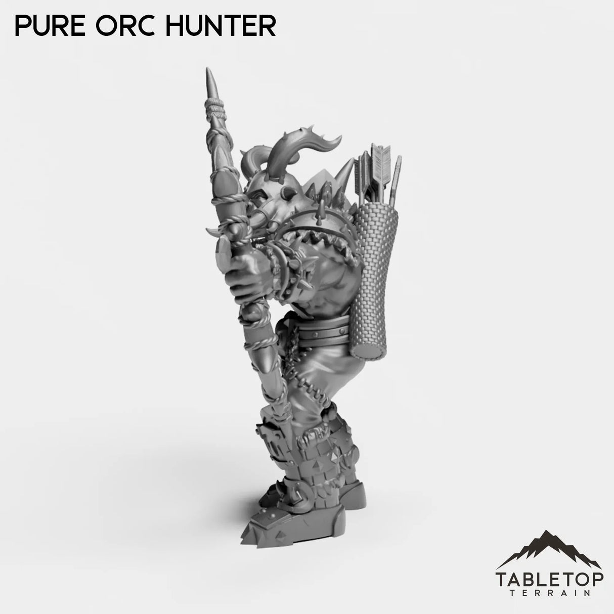Tabletop Terrain Miniature Pure Orc Hunter