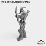 Tabletop Terrain Miniature Pure Orc Hunter Female
