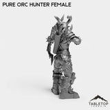 Tabletop Terrain Miniature Pure Orc Hunter Female