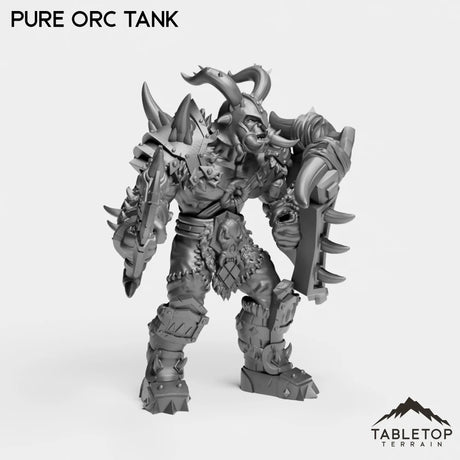 Tabletop Terrain Miniature Pure Orc Tank