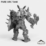 Tabletop Terrain Miniature Pure Orc Tank