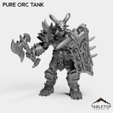 Tabletop Terrain Miniature Pure Orc Tank