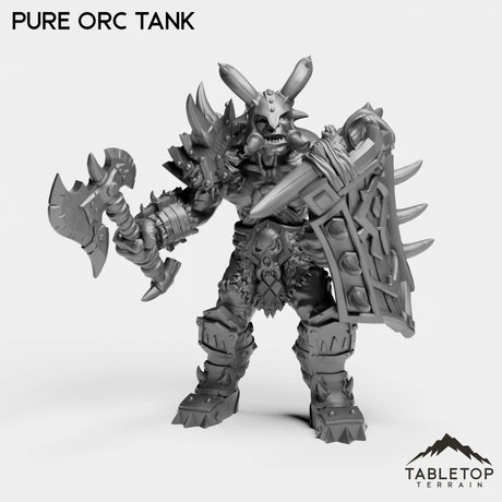 Tabletop Terrain Miniature Pure Orc Tank