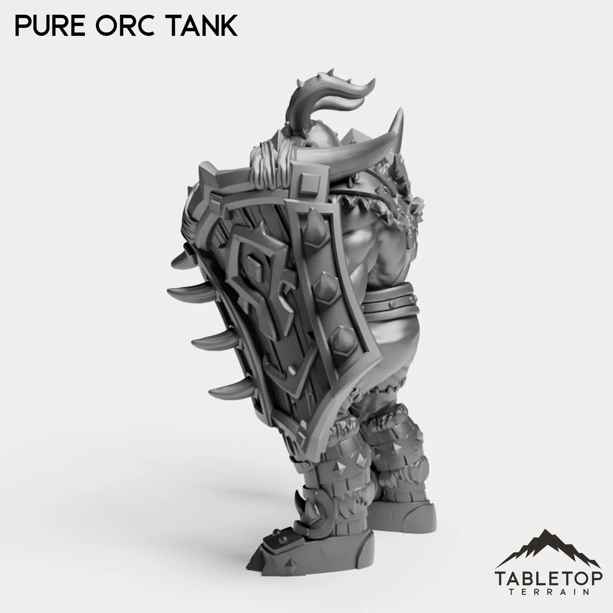 Tabletop Terrain Miniature Pure Orc Tank