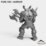 Tabletop Terrain Miniature Pure Orc Warrior