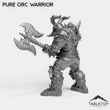 Tabletop Terrain Miniature Pure Orc Warrior