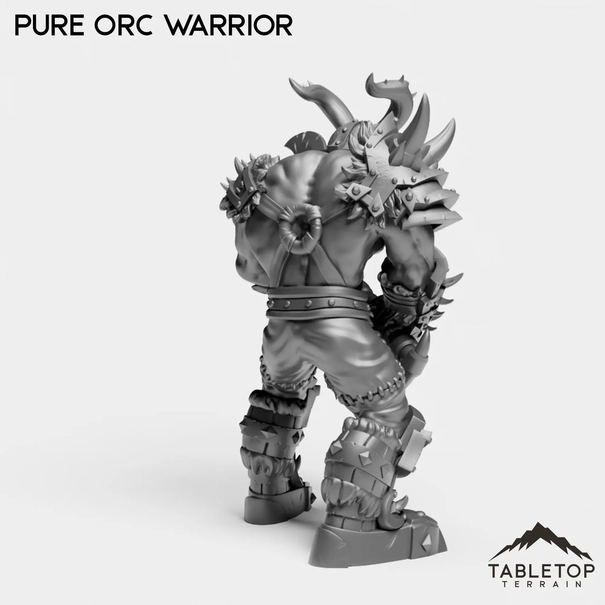 Tabletop Terrain Miniature Pure Orc Warrior