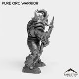 Tabletop Terrain Miniature Pure Orc Warrior