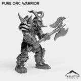 Tabletop Terrain Miniature Pure Orc Warrior