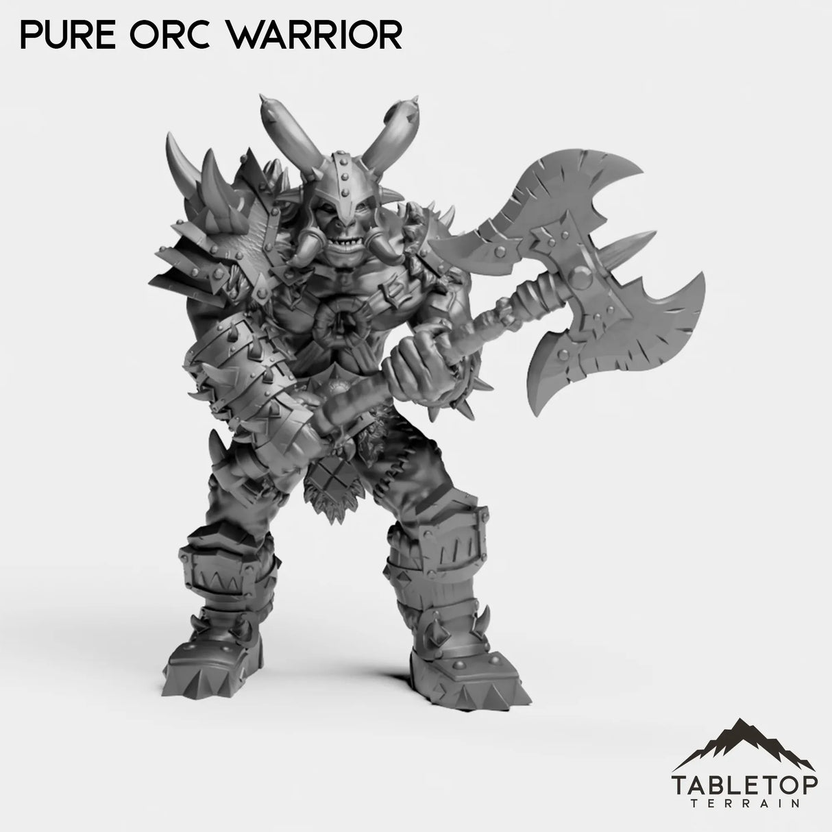 Tabletop Terrain Miniature Pure Orc Warrior