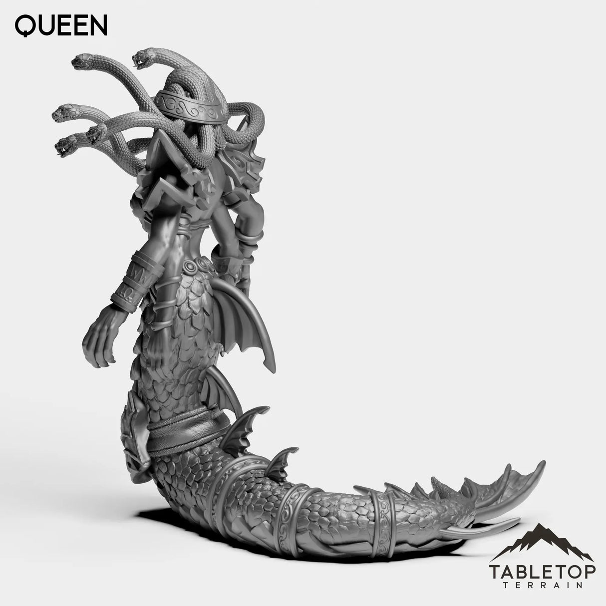 Tabletop Terrain Miniature Queen Naga