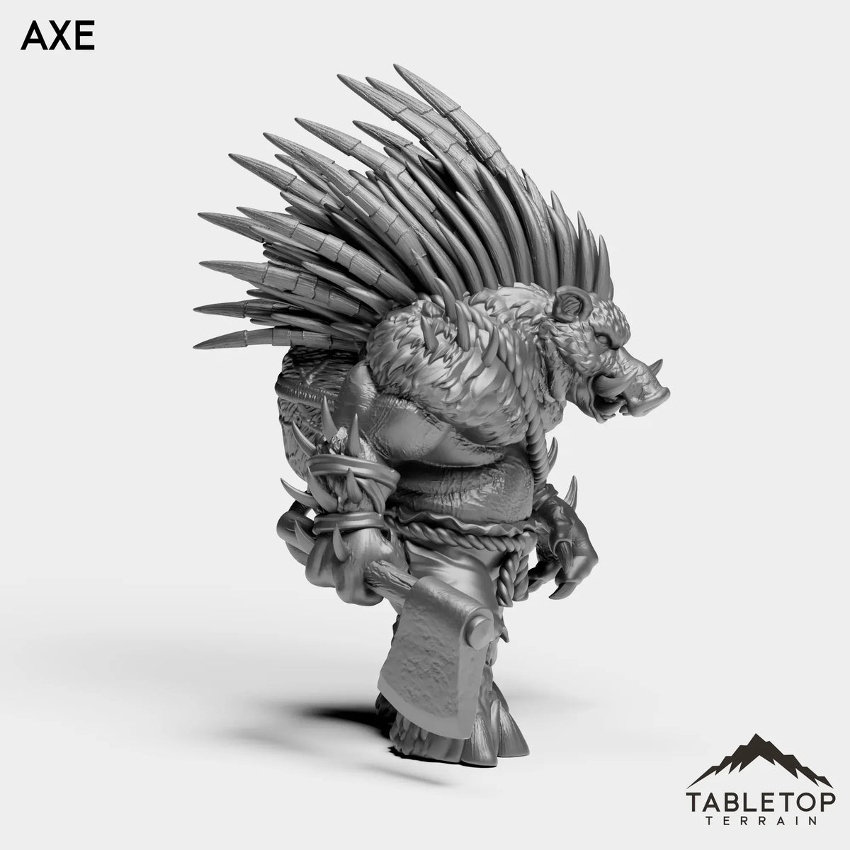Tabletop Terrain Miniature Quilboar Hunter