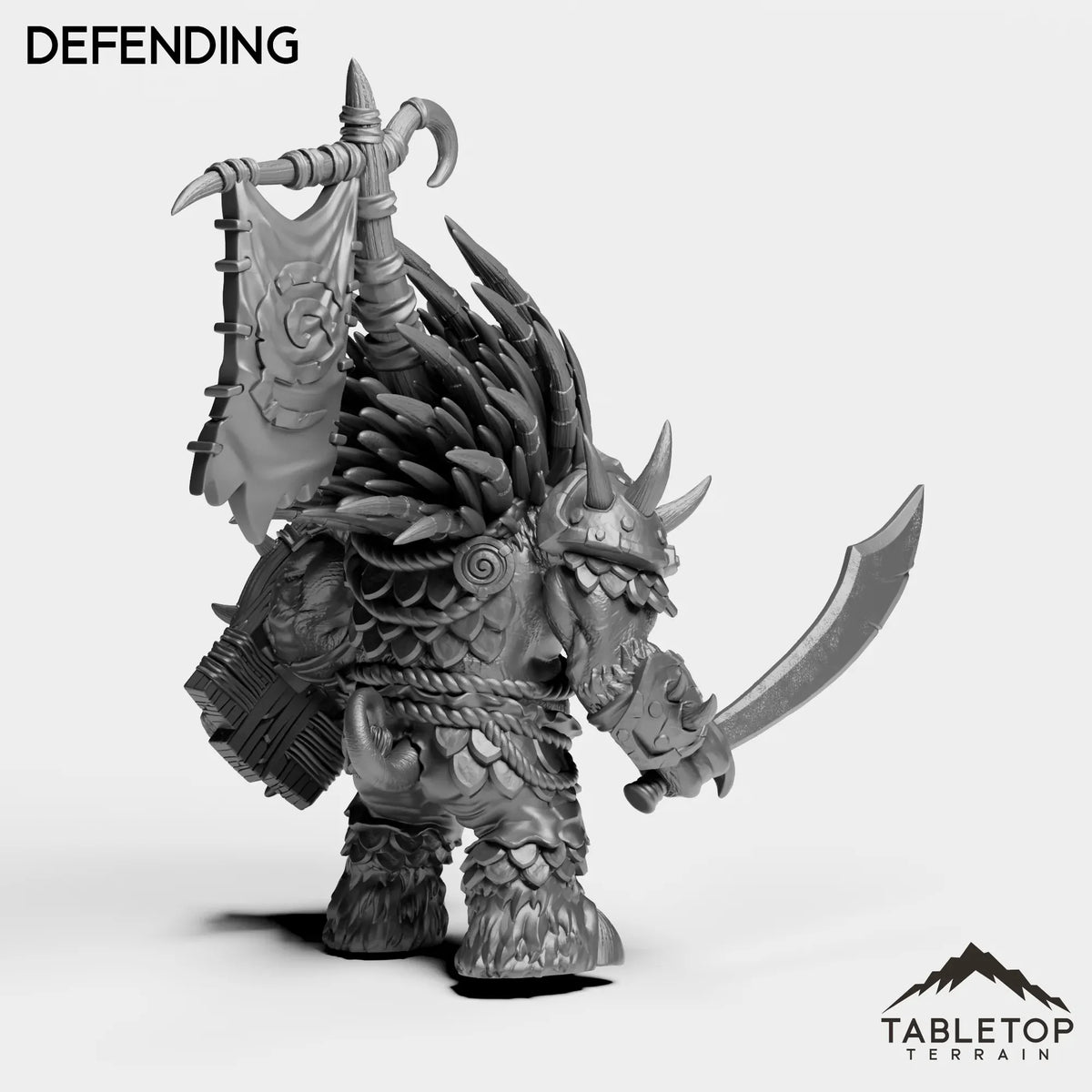 Tabletop Terrain Miniature Quilboar Warfrenzy