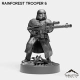 Tabletop Terrain Miniature Rainforest Troopers
