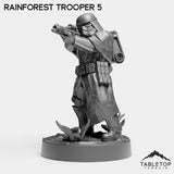 Tabletop Terrain Miniature Rainforest Troopers