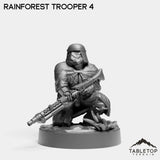 Tabletop Terrain Miniature Rainforest Troopers