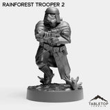 Tabletop Terrain Miniature Rainforest Troopers