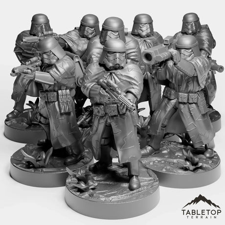 Tabletop Terrain Miniature Rainforest Troopers