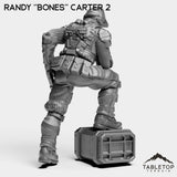 Tabletop Terrain Miniature Randy ''Bones'' Carter