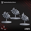 Tabletop Terrain Miniature Rapid Chasers Squadron