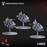 Tabletop Terrain Miniature Rapid Chasers Squadron