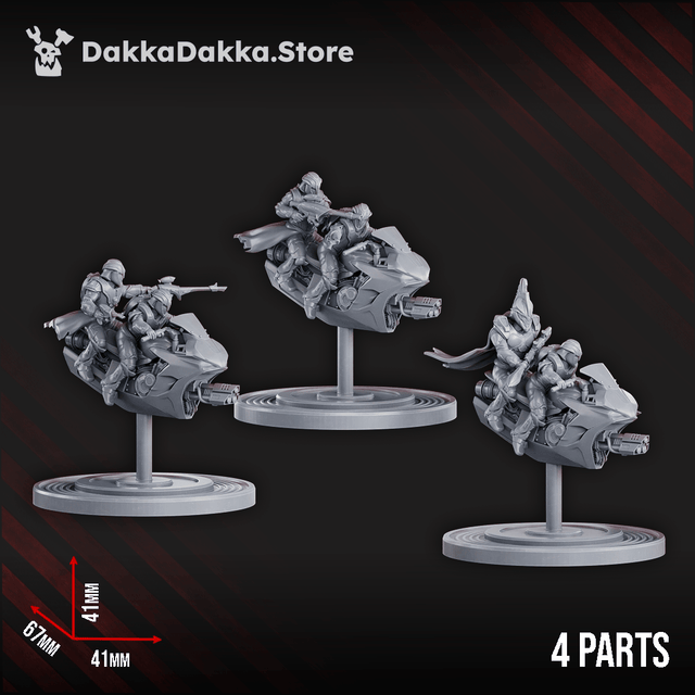 Tabletop Terrain Miniature Rapid Chasers Squadron