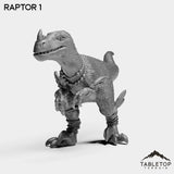 Tabletop Terrain Miniature Raptor 1 Raptors