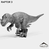 Tabletop Terrain Miniature Raptor 3 Raptors
