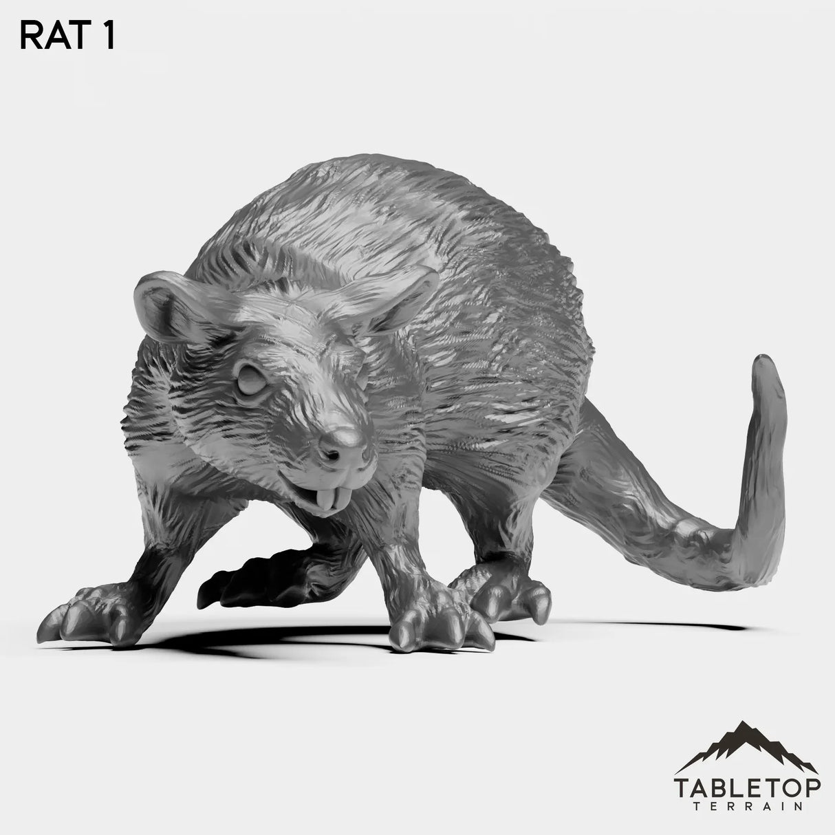 Tabletop Terrain Miniature Rat 1 Rats