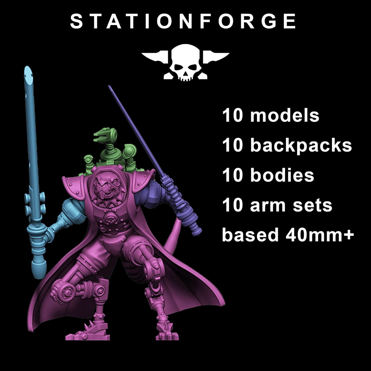 Tabletop Terrain Miniature Raticus Curdsters