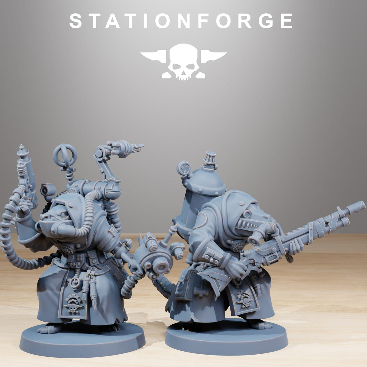 Tabletop Terrain Miniature Raticus Grunts