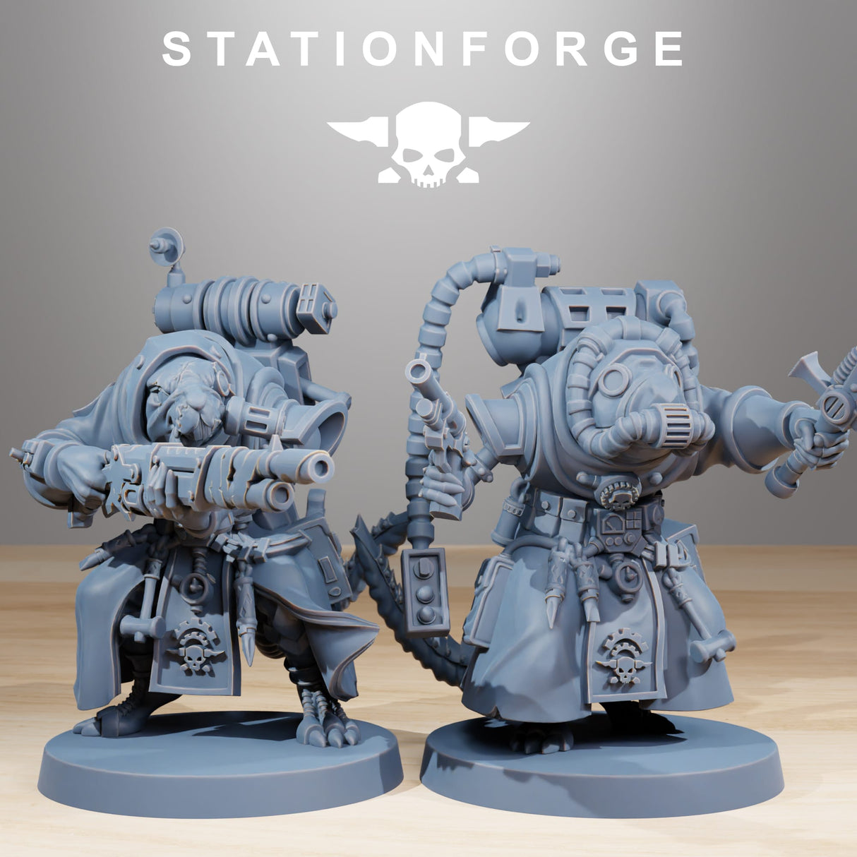 Tabletop Terrain Miniature Raticus Grunts