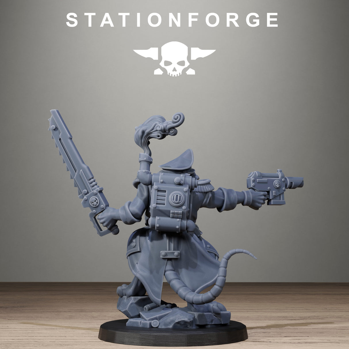 Tabletop Terrain Miniature Raticus Officer