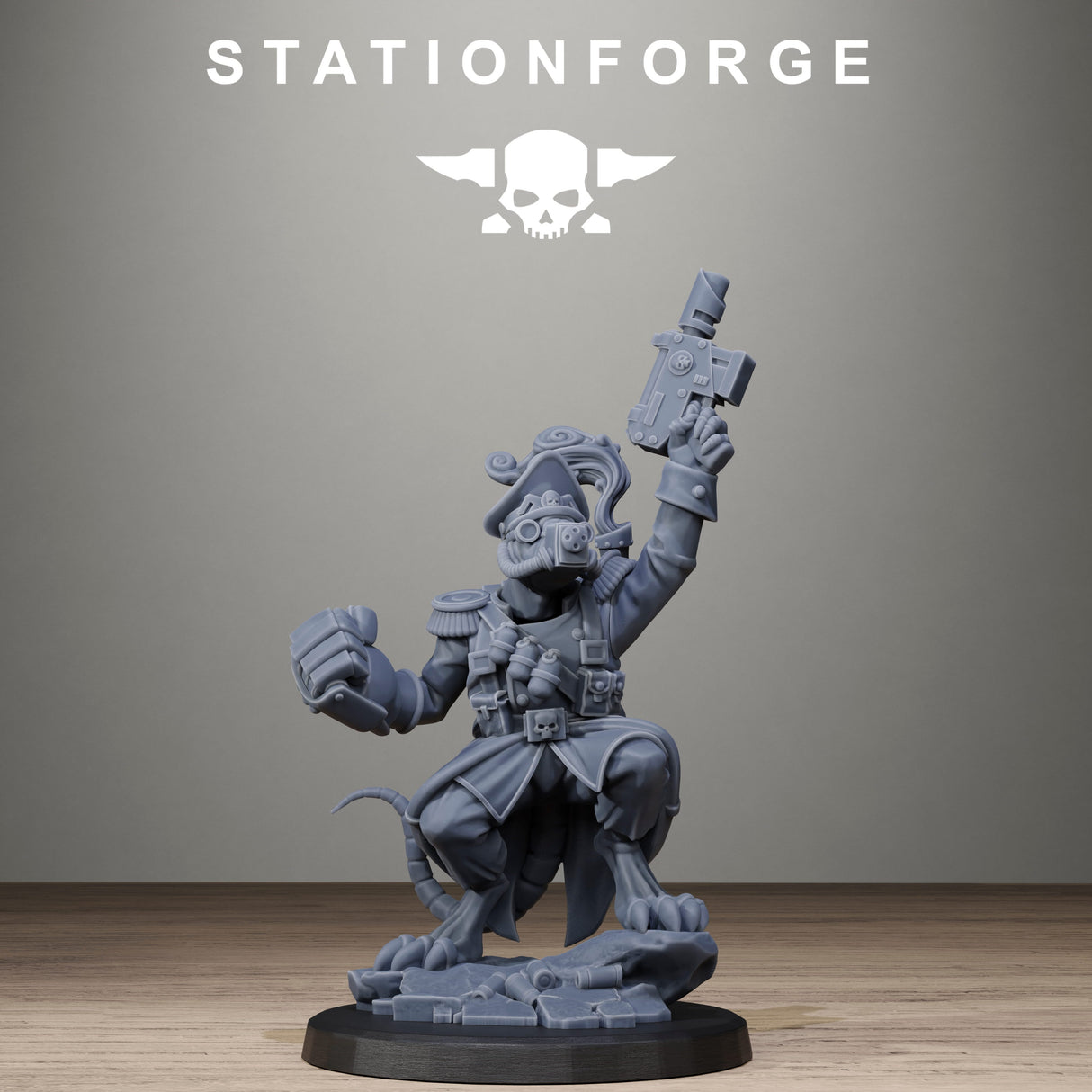 Tabletop Terrain Miniature Raticus Officer