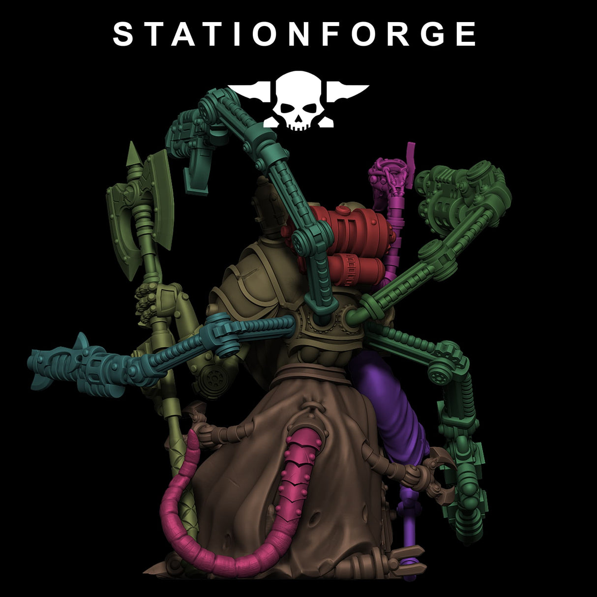 Tabletop Terrain Miniature Raticus Techer