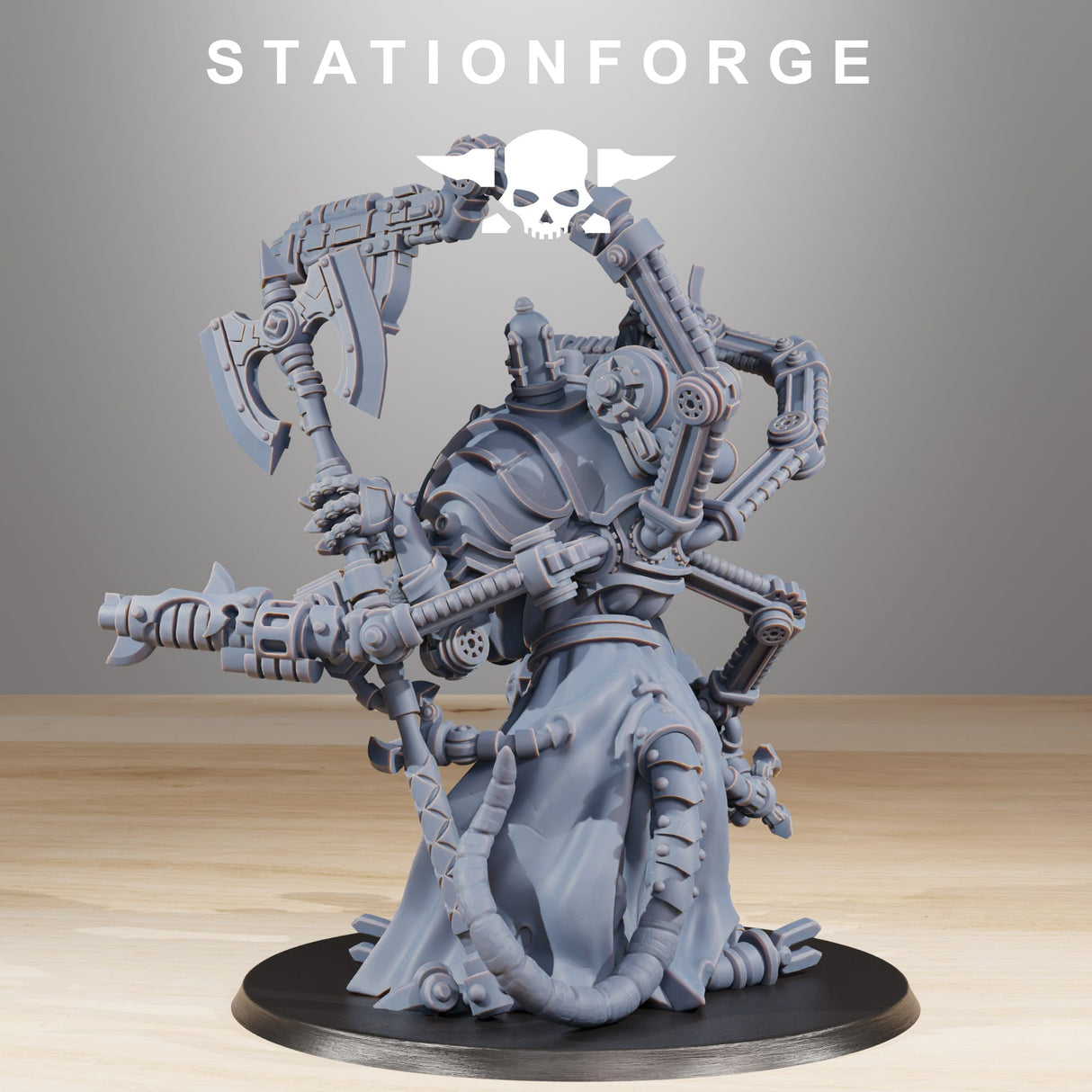 Tabletop Terrain Miniature Raticus Techer