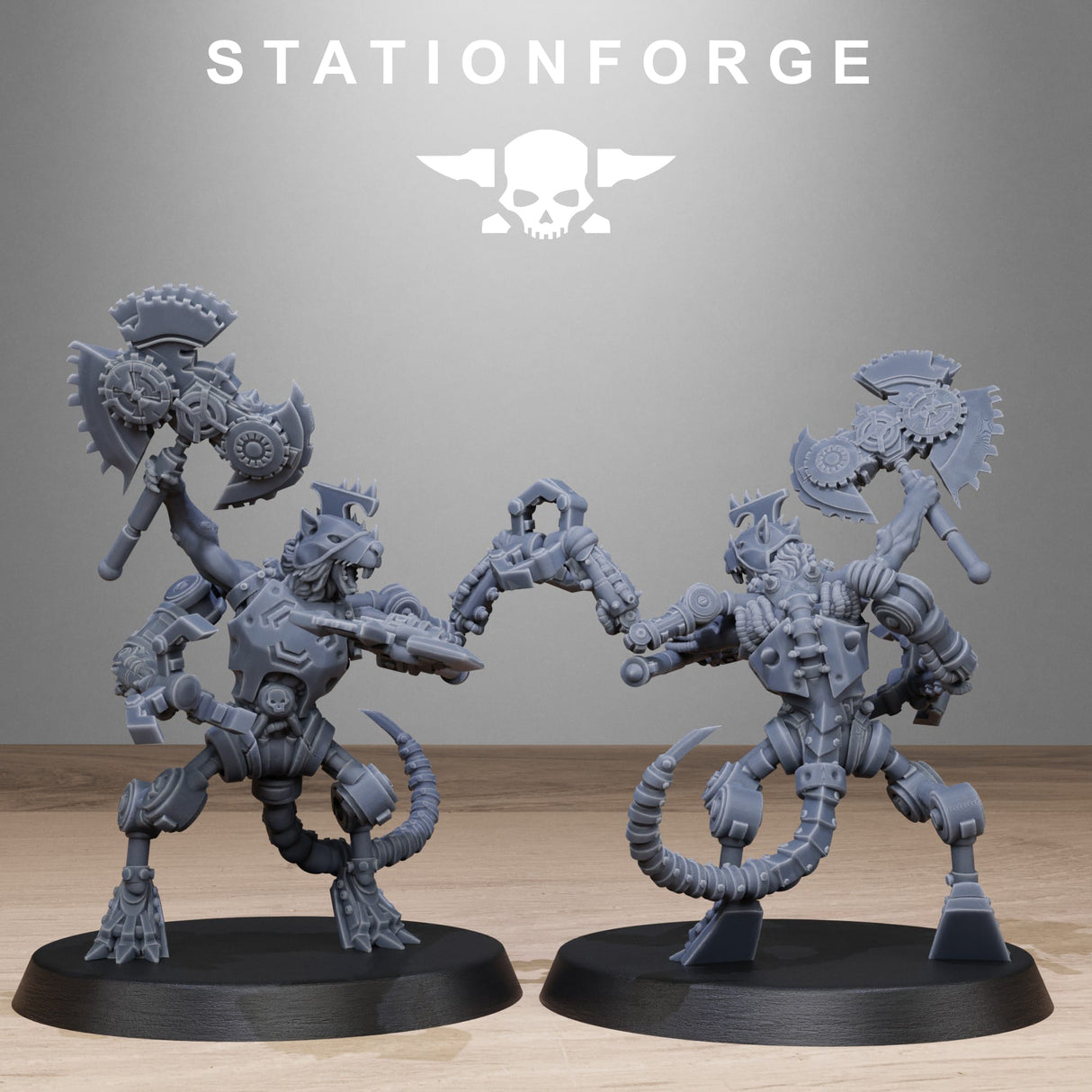 Tabletop Terrain Miniature Raticus Technoclaw