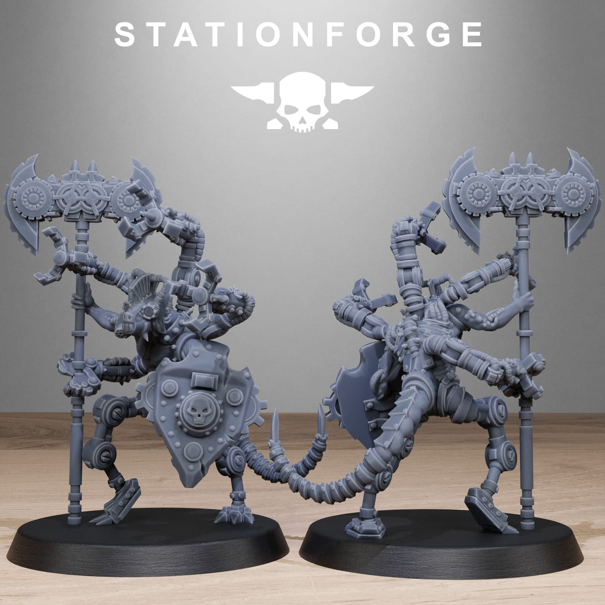 Tabletop Terrain Miniature Raticus Technoclaw