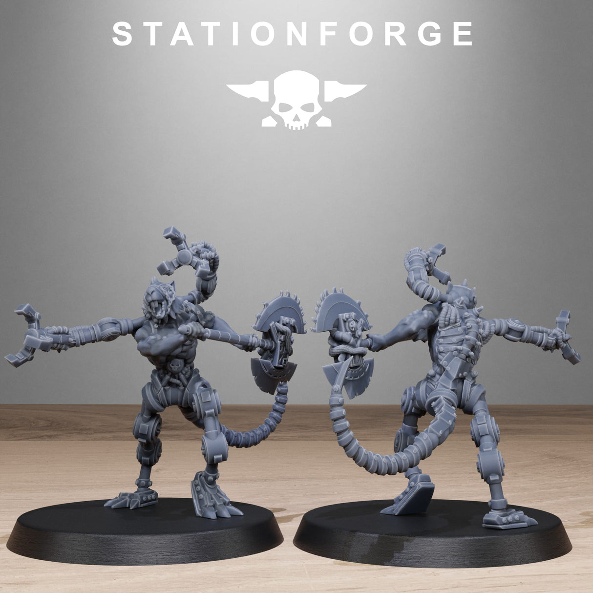 Tabletop Terrain Miniature Raticus Technoclaw