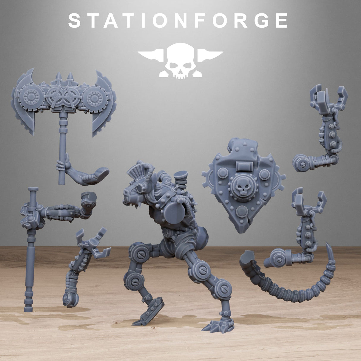 Tabletop Terrain Miniature Raticus Technoclaw