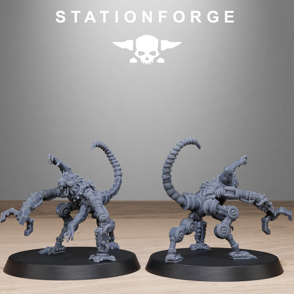 Tabletop Terrain Miniature Raticus Technoclaw